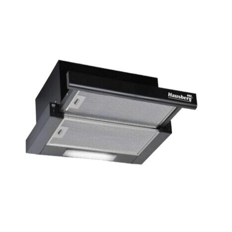 Pachet Incorporabil HAUSBERG, Cuptor electric incorporabil Clasa A Hausberg HB-8052, 71L, 2000W, Neg